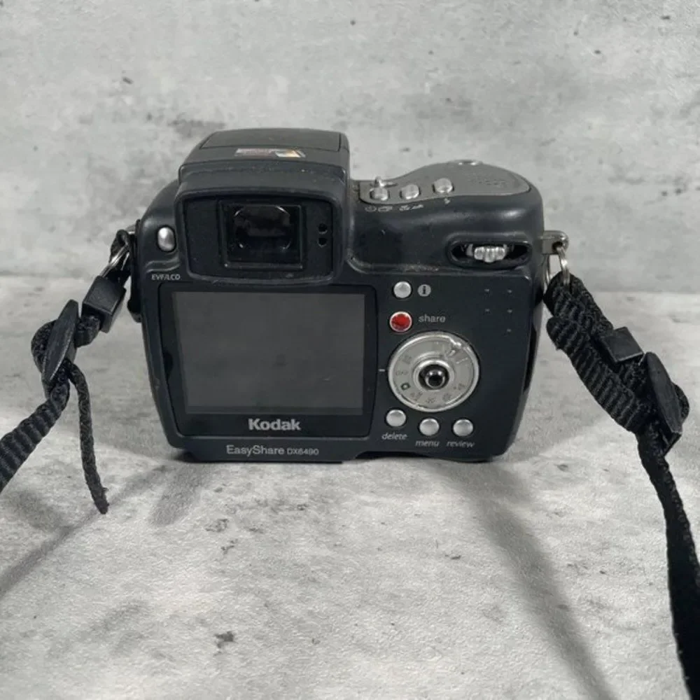 Genuine Kodak‎ (DX6490) 10X Easyshare Black Gray Digital Camera UNTESTED AS-IS